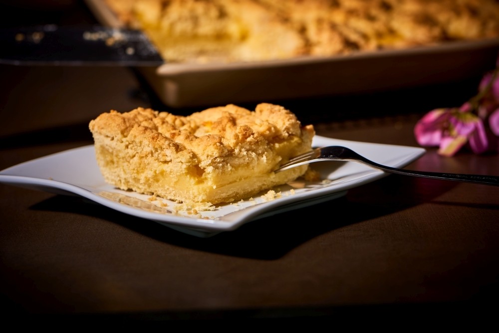 Puddingstreusel Kuchen
