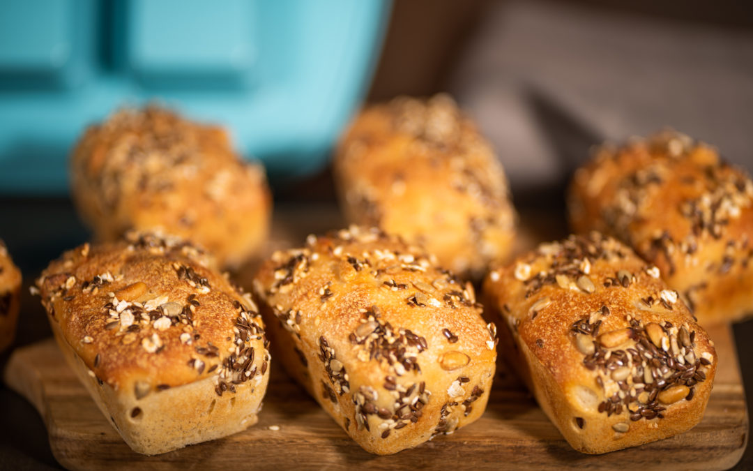 Kleine Joghurtbrötchen