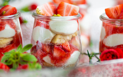Erdbeer Tiramisu im Glas